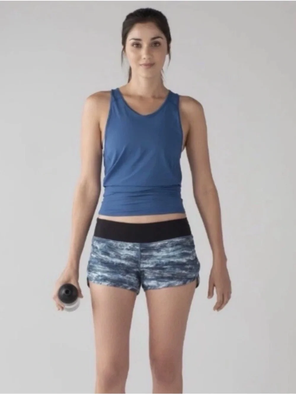 Lululemon Speed Up Shorts Size 4 Lined 2.5 BLUEWATER - Picture 1 of 9